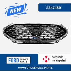 Решетка радиатора Ford Edge (Elite/Vignale) под камеру (волнами)