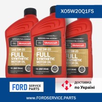Масло двигуна Motorcraft Full Synthetic 5W-20, 1л Ford XO5W20Q1FS