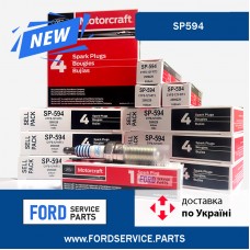 Cвічка запалювання Ford Motorcraft SP594 2.0L 18- / 2.3L / 2.7L / 3.0L (CYFS12YRT3, SP592, ML3Z12405A, SP578, CYFS12YPT, 2509229)